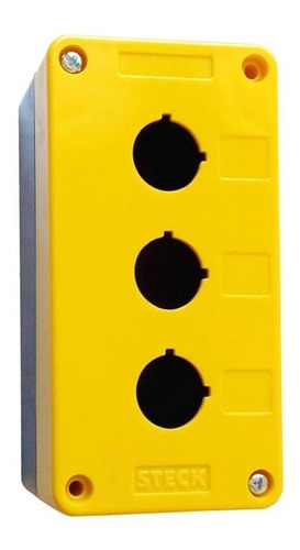 Soporte para botones de control SQ3k Steck con 3 orificios, 22,5 mm