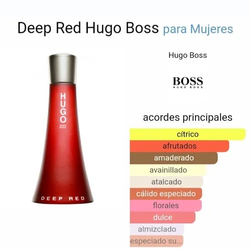 Precio hugo boss deep red mujer sale