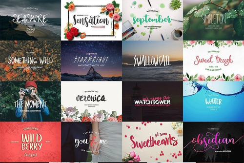 11779 Tipografia Fuentes Para Photoshop Illustrator Corel Dr