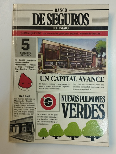 Almanaques Banco De Seguros 1985, 1986, 1987