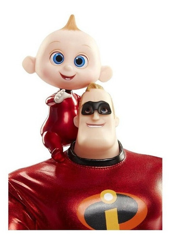 Muñecos Los Increibles 2 - Mr Increible Y Jack-jack