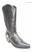 Comprar Bota Texana Hombre Caña Alta 851\u002F5 Negra Base De Suela 