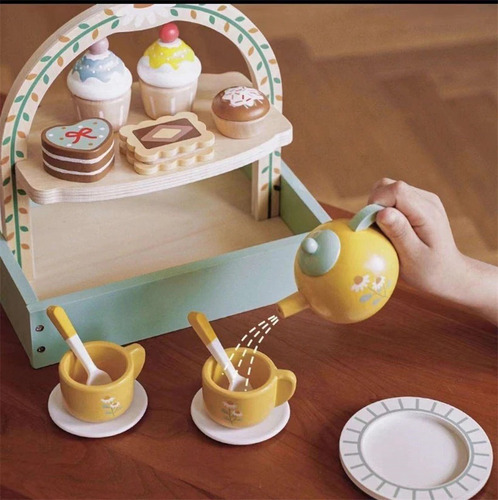 Juego De Té Dos Niveles