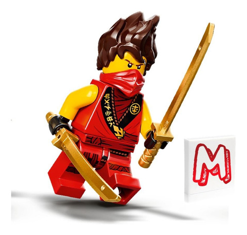Minifigura Lego Ninjago Legacy Kai Com Roupão Reinicializado