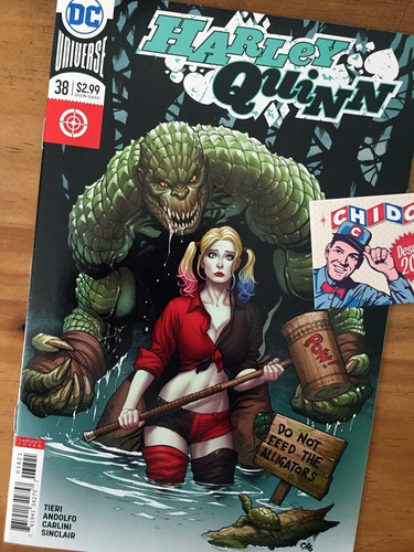 Comic - Harley Quinn #38 Frank Cho Variant Alex Sinclair