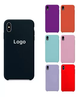 Capa Case Capinha De Celular Compatível iPhone XR Com Logo