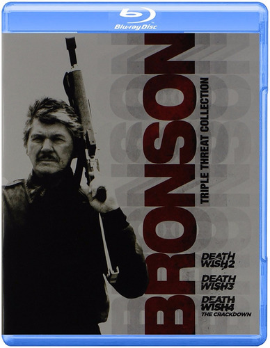 Filmes Death Wish 2, 3 e 4 Charles Bronson em Blu-ray
