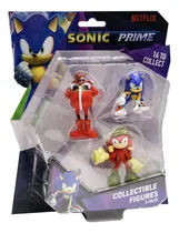 Comprar Sonic Prime - Sonic, Eggman, Knuckles - 7 Cm Alto - Original