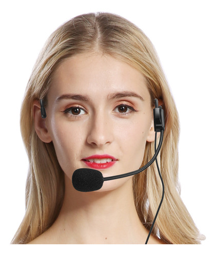 Microfone Amplificador, 2 Peças De Cabeça De Plugue Mini Xlr