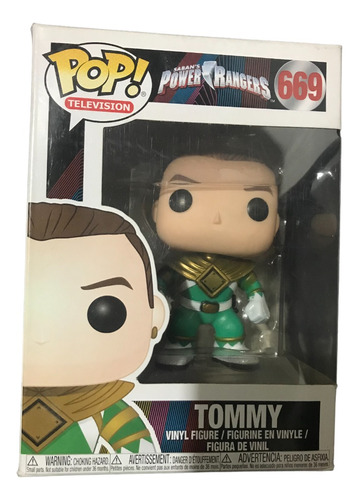 Funko Pop Tommy (green Ranger) #669 - Power Rangers