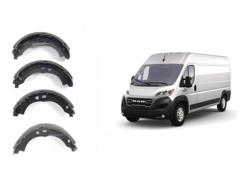 Balatas De Tambor Ram Promaster 1500 2500 3500 2016-2019 Ef