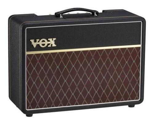 Imagen 2 de 4 de Amplificador VOX Custom Series AC10C1 Valvular para guitarra de 10W color negro/marrón 230V