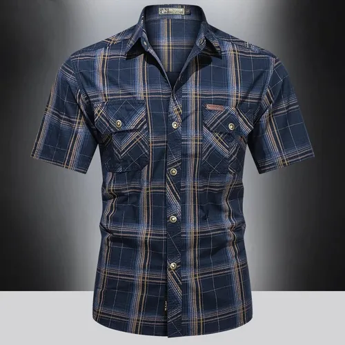 comprar 15- Camisas Jeep Cargo Camisas Casuales De Camuflaje Trend P