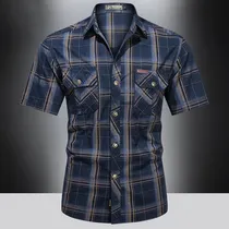 Comprar 15- Camisas Jeep Cargo Camisas Casuales De Camuflaje Trend P