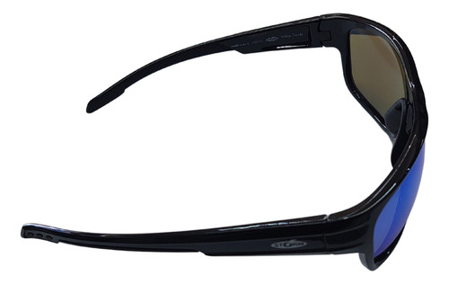 Lentes De Sol Storm Sarda Polarizados Para Pesca Lente Blue Glass Varilla 45st46 Armazón Black Diseño Espejo