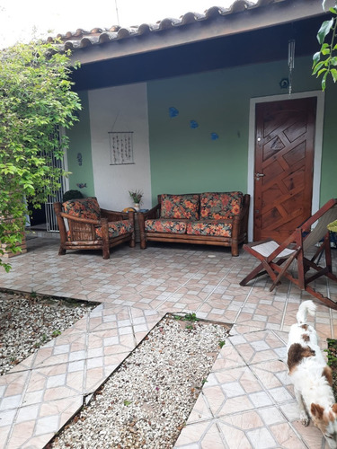 Imagem 17 de 22 de Casa Com Piscina, À 100 Metros Do Mar, No Bairro Cibratel 2 Em Itanhaém, Com Churrasqueira