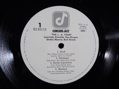 La4 The L.a.4 Lp Vinil Japonês Com Obi (Usado)