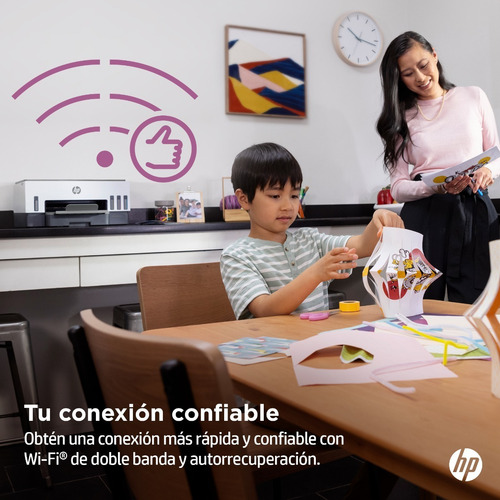 Impresora Multifuncional Hp Smart Tank 720 Tinta Continua Color Wi-fi Smart App Dúplex