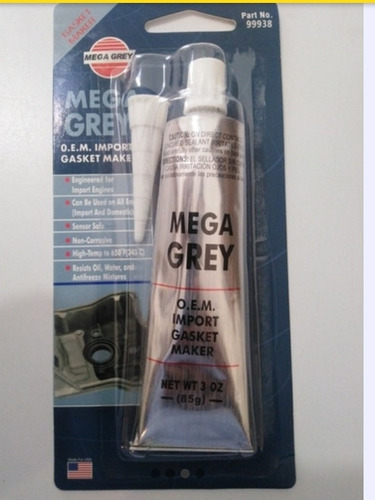 Silicon Gris Mega Grey Alta Temperatura 85gr