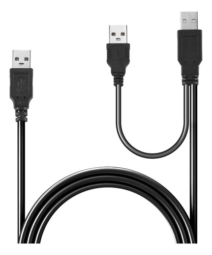 Cable Divisor Usb 2.0 A Macho A Doble Usb A Macho Y