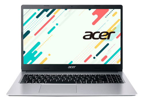 Notebook Acer Aspire 1 A115-22-R958-1 plateada 15.6", AMD Athlon 3050U  8GB de RAM 256GB SSD, AMD Radeon Graphics 60 Hz 1366x768px Windows 11 Home