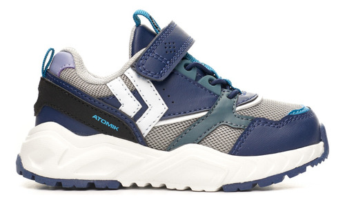 Zapatilla Deportiva Negra Bromo Niños Atomik