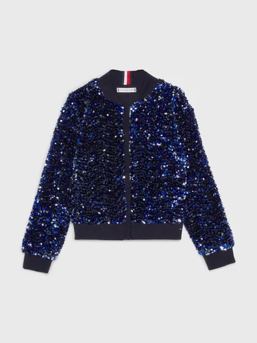 Chamarra de lentejuelas para niña new arrivals