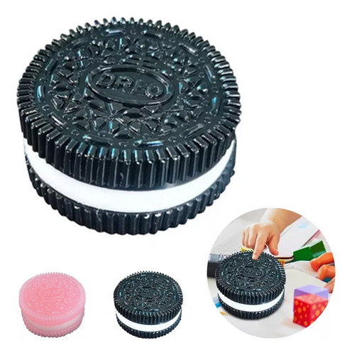 Squishy Con Olor Anti-estrés Galleta Oreo Suave Lavado Facil