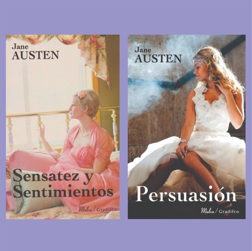 Jane Austen Lote X 2 Libros Nuevos Persuasión Sensatez