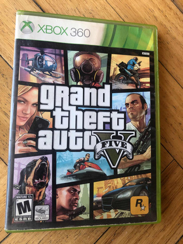 Gta V Juego Xbox 360 Dos Discos Original Gta 5 Con Manual