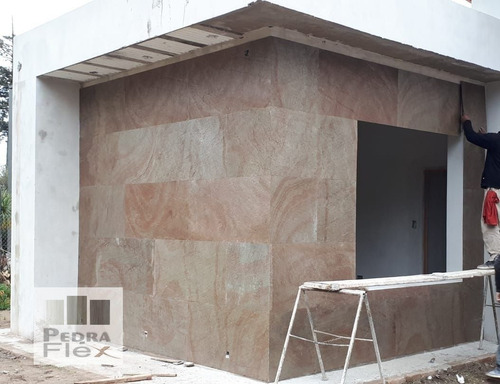 Lamina Piedra Natural Flexible Pedraflex Terracota Int/ext