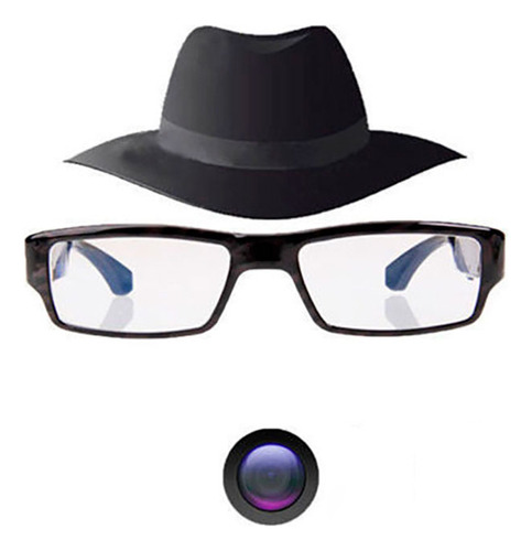 Lentes Con Cámara - Gafas Espía Oculta - Graba Vídeo Sonido