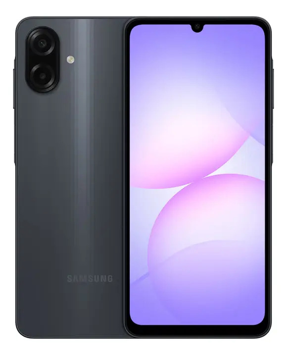 Samsung Galaxy A07, 6 GB, 128 GB, versión global, negro