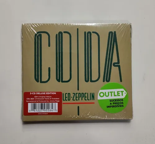 Cd - Triplo - Led - Zeppelin - ( Coda ) Deluxe Edition