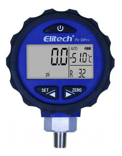 Manômetro Digital 500 Psi 87 Gases - Pg-30 Pro Blue