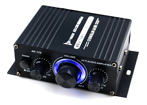 Ak170 12 V Mini Amplificador De Potência De Áudio Receptor