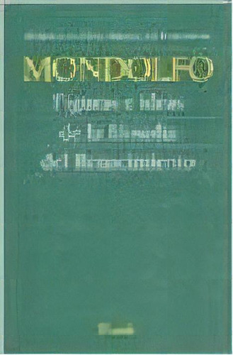 Socrates 4 Ed De Rodolfo Mondolfo, De Rodolfo Mondolfo. Editorial Eudeba En Español