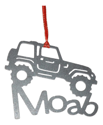 Adorno Navideño Metálico 4x4 Propietarios De Jeep Que...