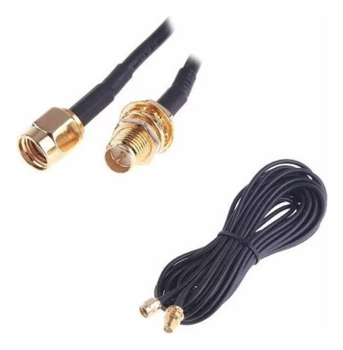 Cable Rp-sma Coaxial Extension Antena Intenet Wifi 5 Metros