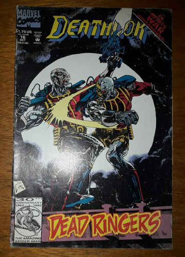 Cómic Deathlok Volumen 1 N°16 Octubre De 1992 Inglés