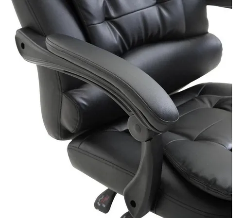 Silla Ejecutiva Lumax 7 Puntos De Masaje Negra