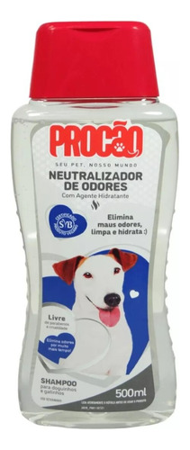 Shampoo Procão Neutralizador De Odores Cães E Gatos - 500 Ml