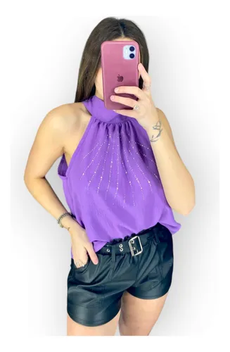 Remera cuello americano hotsell