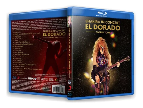 Blu-ray Shakira In Concert - El Dorado World Tour - Hbo | Parcelamento