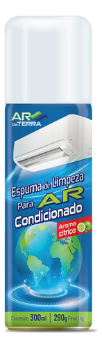 12 Espuma Spray Para Limpeza De Ar Condicionado Ar Da Terra