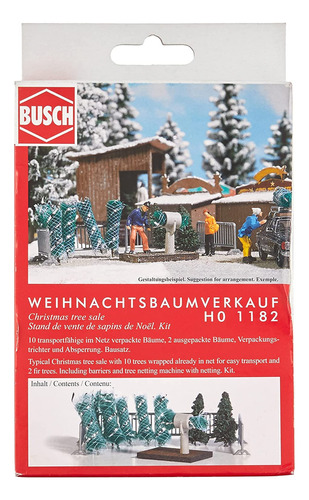 Busch 1182 Árbol De Navidad Venta Escala Ho Kit Paisaje