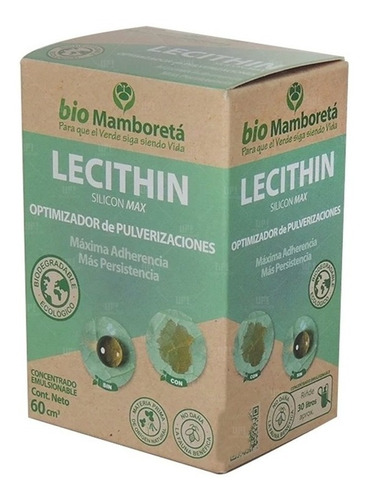 Mamboretá Lecithin Optimizador Orgánico De Insecticidas 60cc