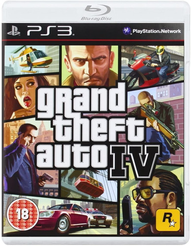 Gta Iv Ps3 Mídia Física Seminovo