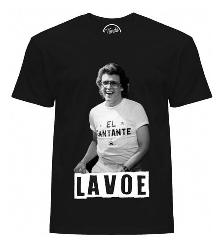 Imagen 1 de 3 de Playera Salsa Hector Lavoe El Cantante Aesthetic T-shirt