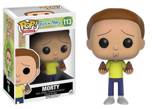 Funko Pop #113 - Morty - Rick And Morty - 100% Original!!